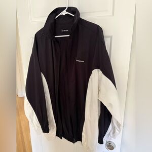 Balenciaga Men’s Black & White Track Jacket